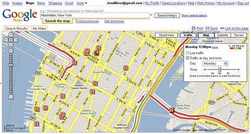 Maps Verkehrsinformationen