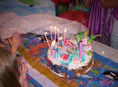 las sirenita torta de cumpleaños y cotillón a domicilio zarate, campana, pilar