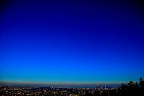 Contemplating Los Angeles' Skyline. The Desiderata in my mind...