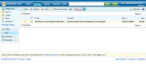 Tom Raftery's - Things to Come - Windows Live Mail deleted ALL my email.  Windows Live Email = EPIC FAIL