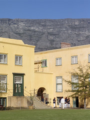 Table mountain in the background
