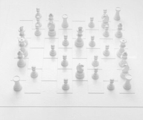 Play It By Trust / White Chess Set by you.