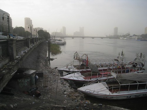 my first view of the Nile River