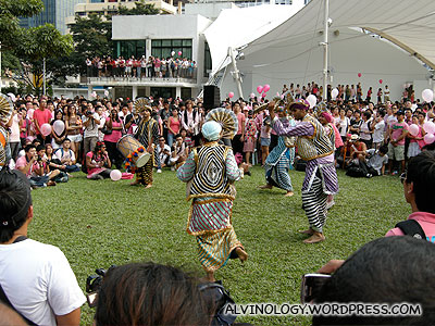 Traditional dance performance