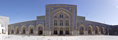 Inside the blue mosque in Herat