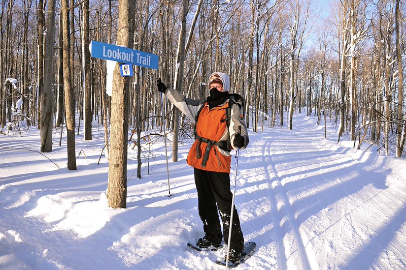Snowshoeing At Scenic Caves Nordic Centre • GAIL AT LARGE