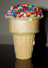and voila! Ice cream cone cupcakes