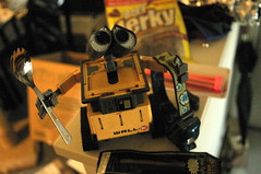 WALL-E prepares for the playa