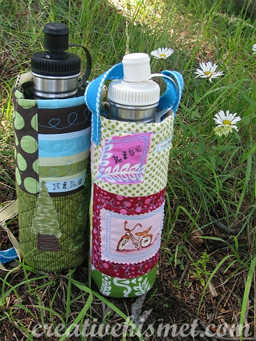 how to make a water bottle holder