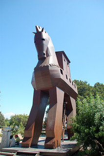 From flickr.com/photos/30222664@N00/2865151057/: Trojan Horse, Troy, From Images