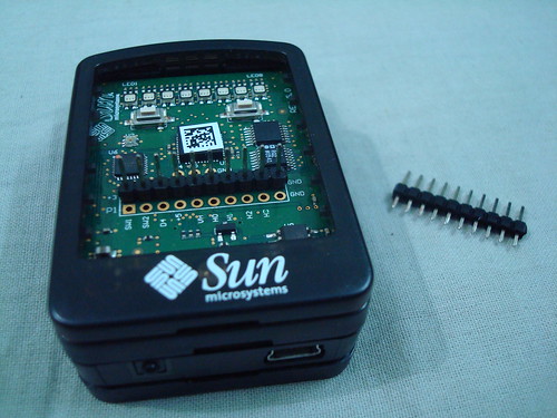 Sun SPOT solderless connection