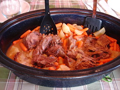 Pot Roast Just Out of the Oven