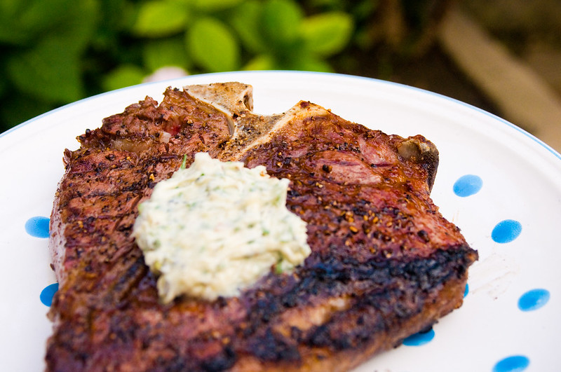 Porterhouse with Blue Cheese Butter
