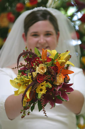 fall wedding bouquet