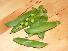 First peas
