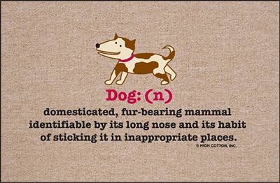 What is Dog ? - Funny Doormat