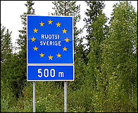 Un frontera sueca