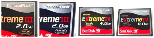 Genuine vs fake Sandisk CF cards