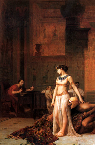 Kleopatra vor Cäsar