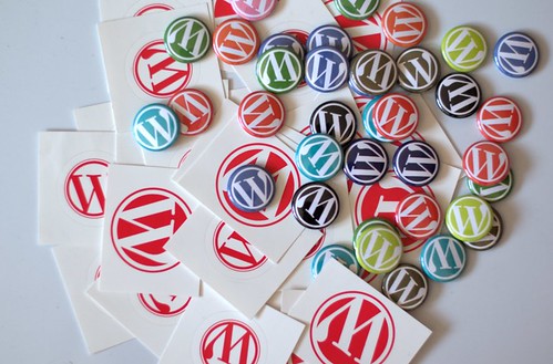New WordPress Buttons and Stickers by Nikolay Bachiyski, on Flickr
