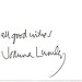 Joanna Lumley Autograph