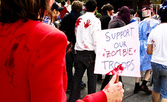 Support our zombie troops