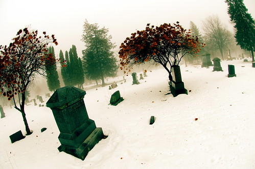 Winter cemetery