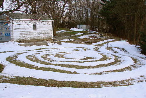 snow labyrinth