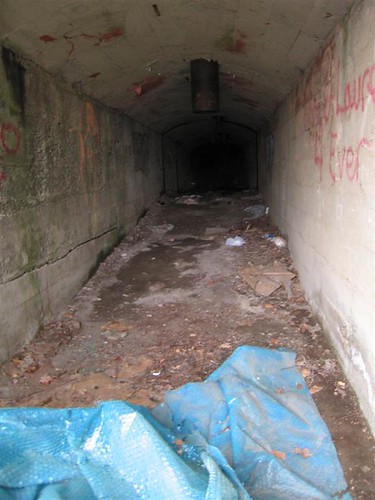 Entrance to the gun tunnel