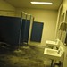Public bathroom in the armory