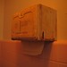 Rusted Fort Howard paper towel dispenser