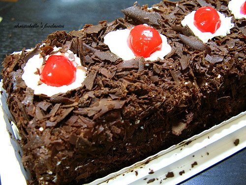 紅葉黑森林蛋糕