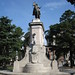 Statue of Bruno Mauricio de Zabala (1682-1736), the founder of Montevideo, in the Plaza Zabala