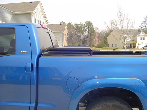 Extang tonneau cover installed.