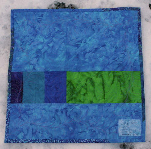 Doll Quilt Swap 5 - back
