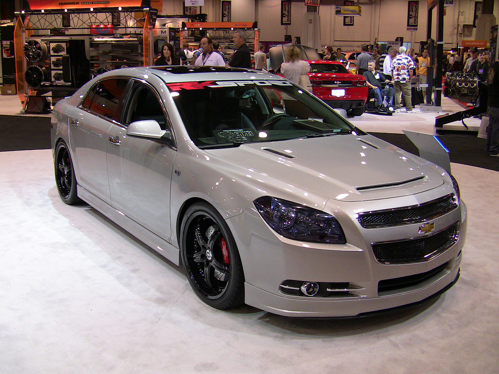 I think the Malibu would look great with a custom hood like this one from R...