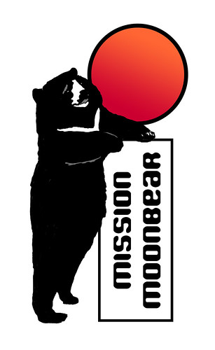 The new logo for MISSION MOONBEAR