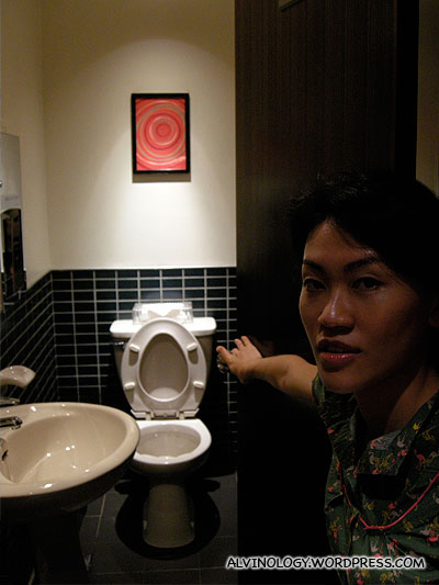 Last but not least... your own toilet cubicle!