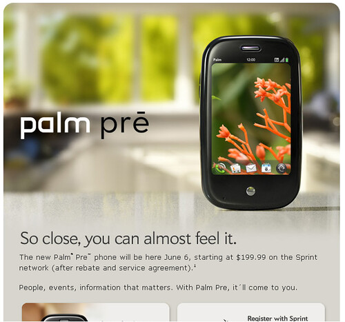 Palm Pre E-DM for June 6 (by PipperL)