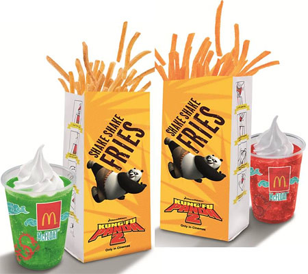 McDonald's Shake Shake Fries Combo choices - CertifiedFoodies.com