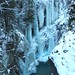 Frozen Rissbach Gorge