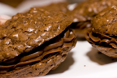 Chocolate Oatmeal Sandwich Cookie 2