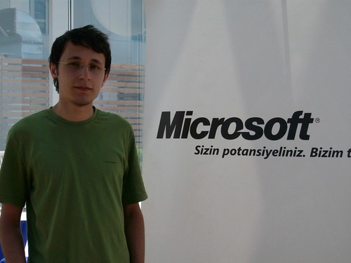 Microsoft Türkiye ofisinde güvenlik seminerindeydim