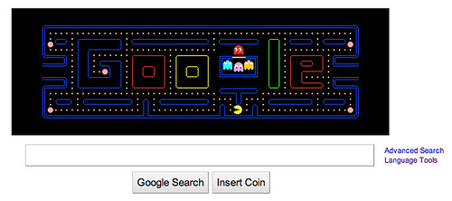 Google Pacman Logo