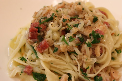 Pasta with White Clam Sauce 2