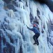 johnny colt on hog pen gap - vertical waterfall  ice !!!!!