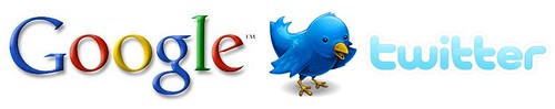 Google and Twitter Logos