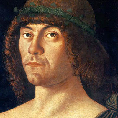 Bellini, Giovanni (1430-1516) - 1475-80 Portrait of a Humanist