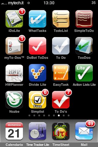 Gtd with the iPhone