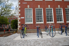 Bike parking at Franklin High School-2